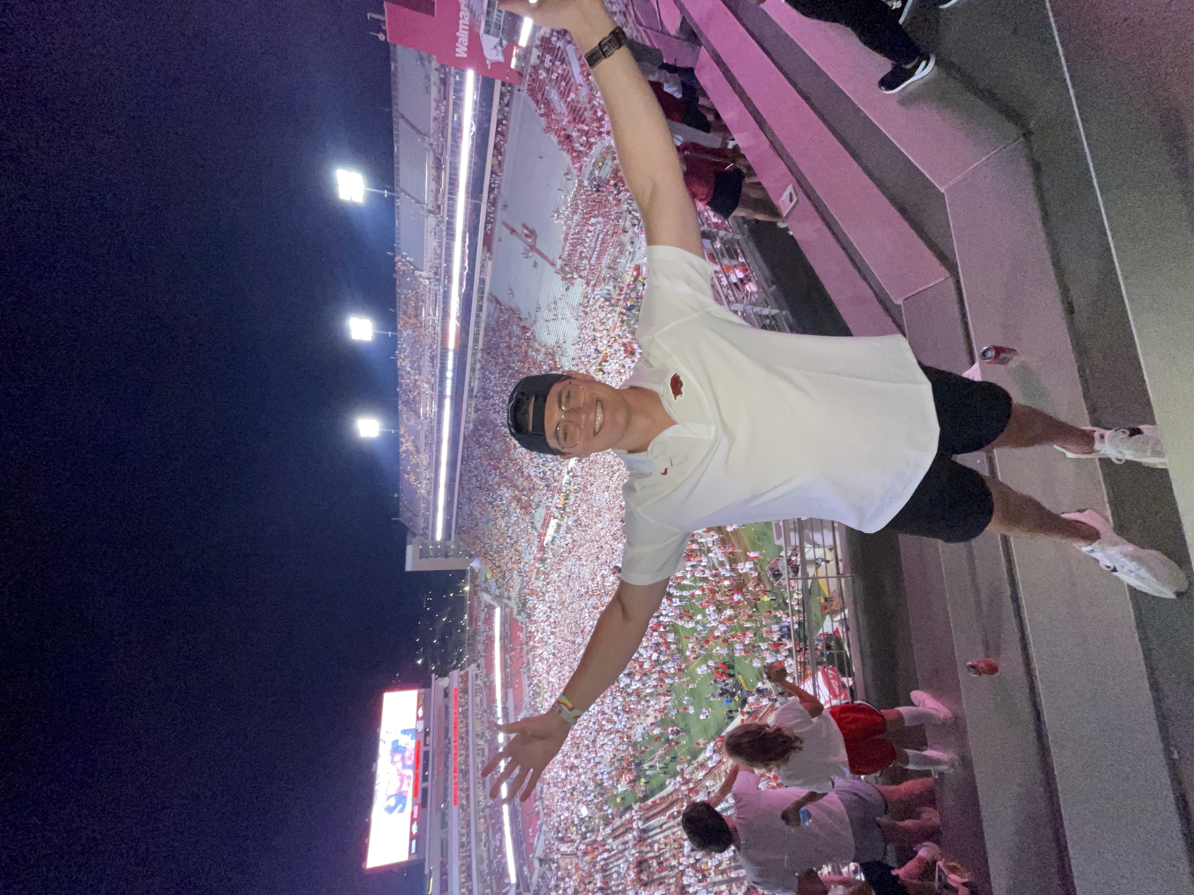 Conner Smith at a game